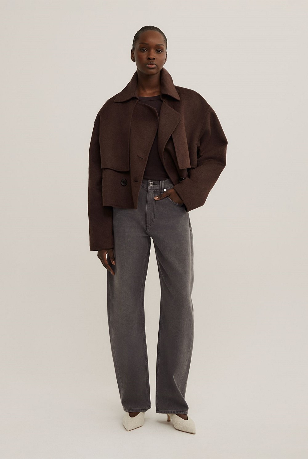 Crew Rib Long Sleeve Top