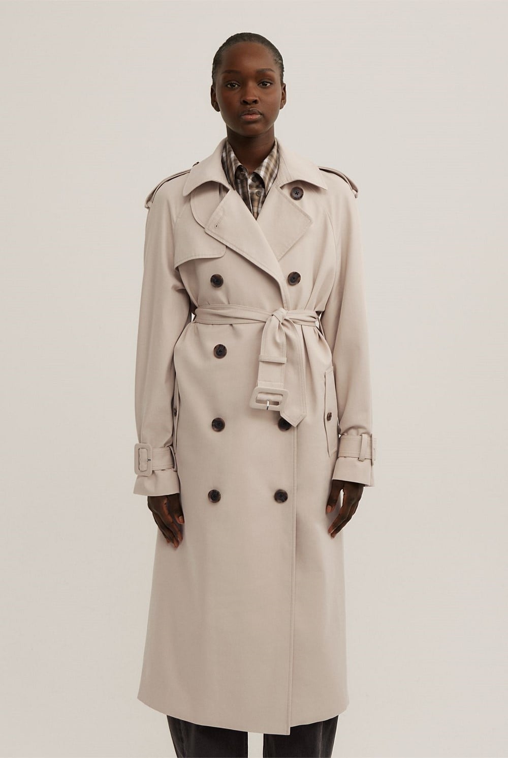 Longline Trench Coat