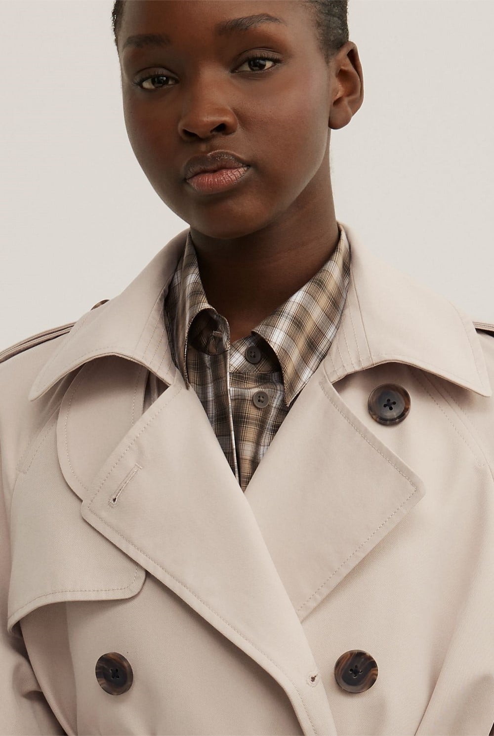 Longline Trench Coat