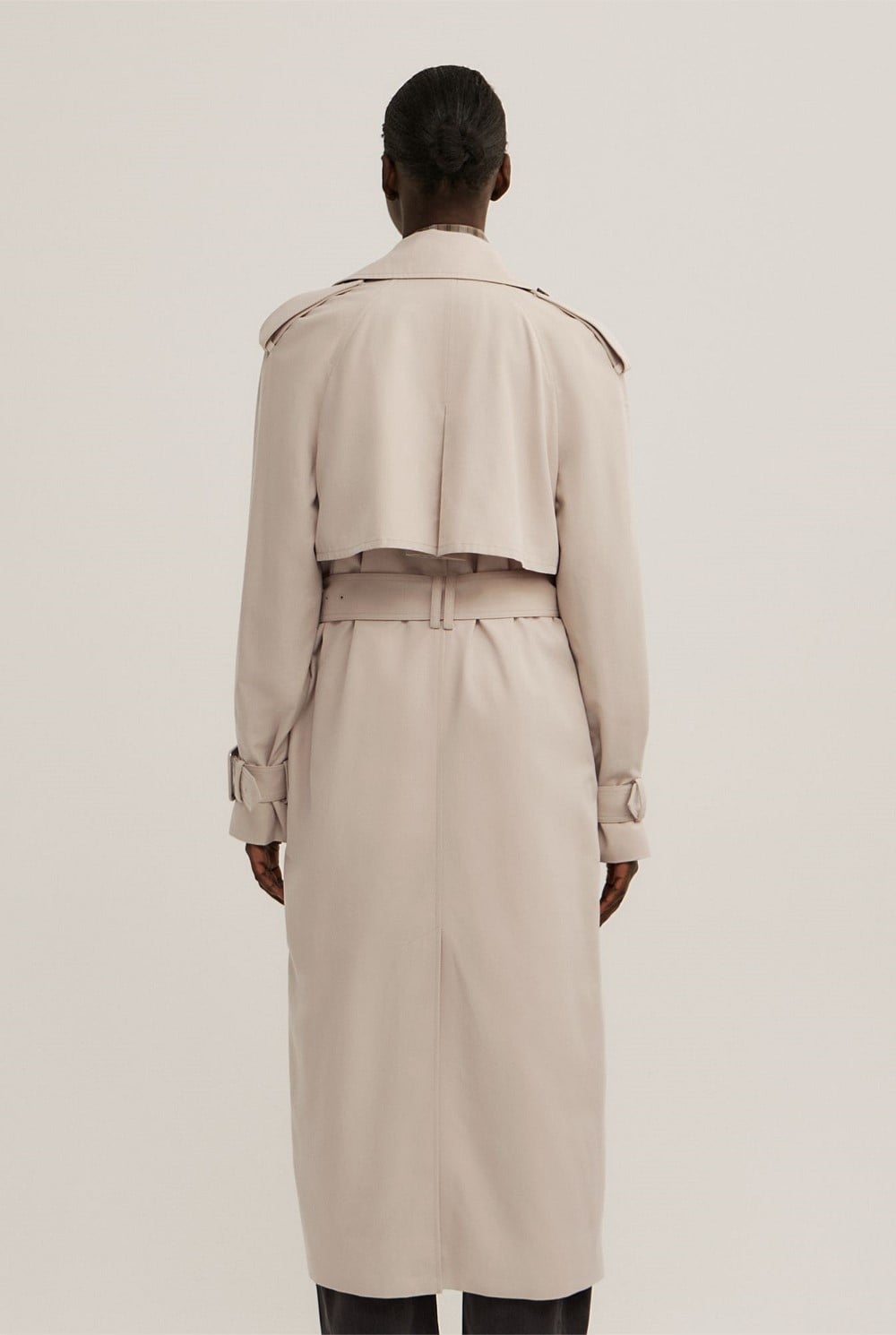 Longline Trench Coat