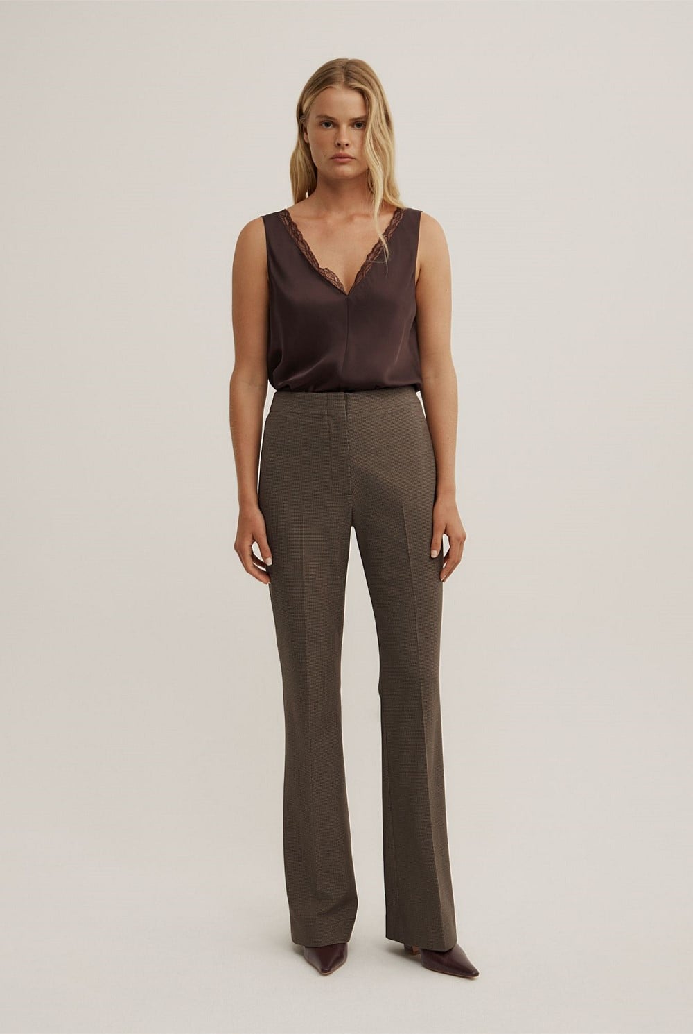Slim Flare Pants