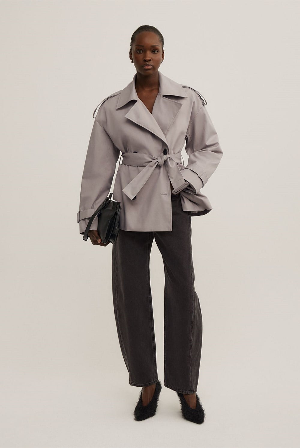 Belted Trench Coat