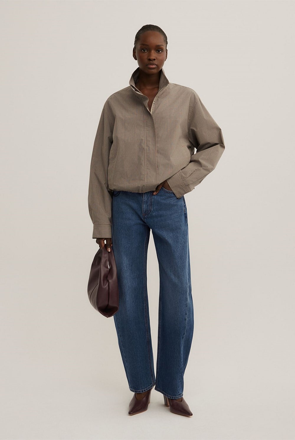 Funnel Zip Through Jacket