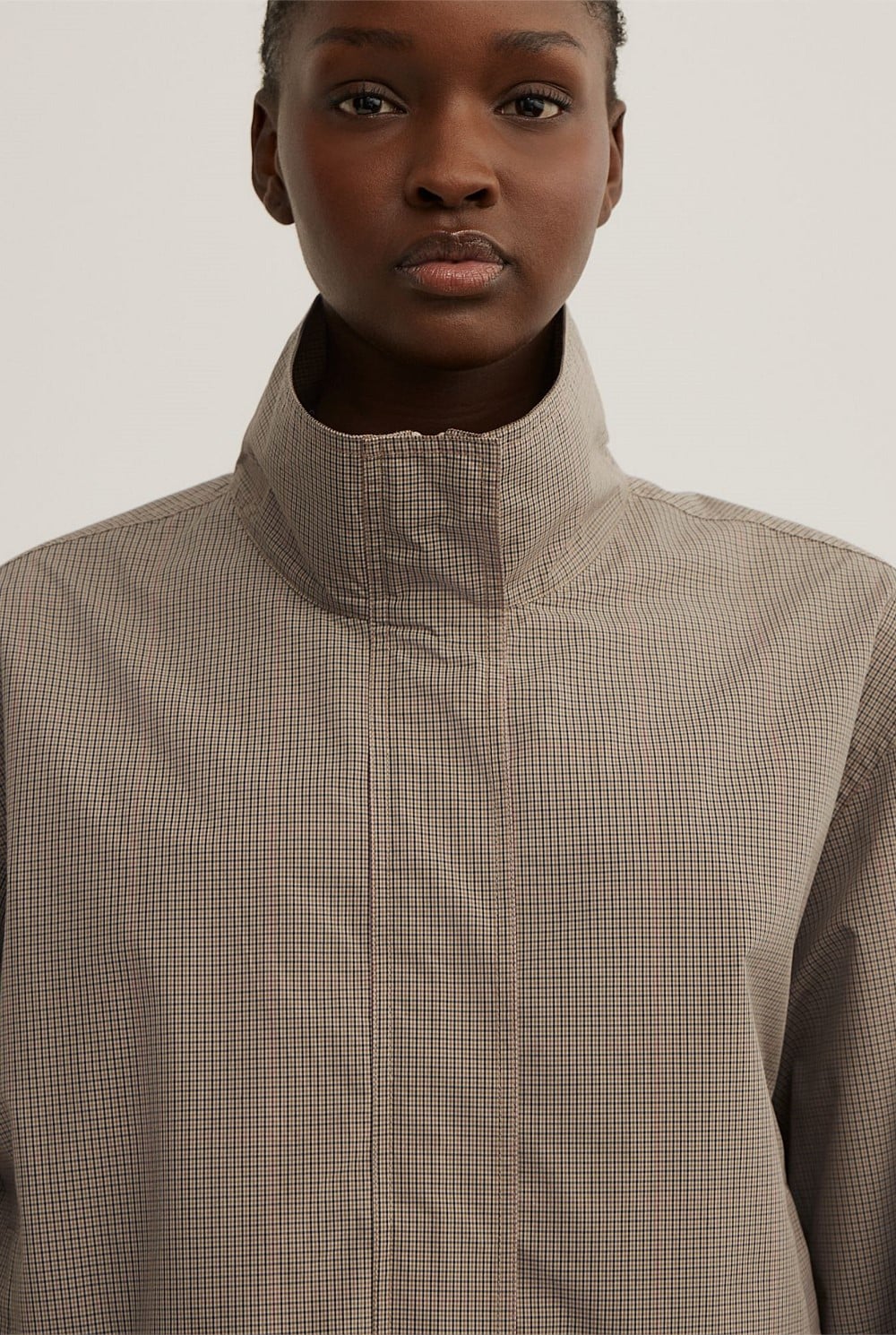 Funnel Zip Through Jacket