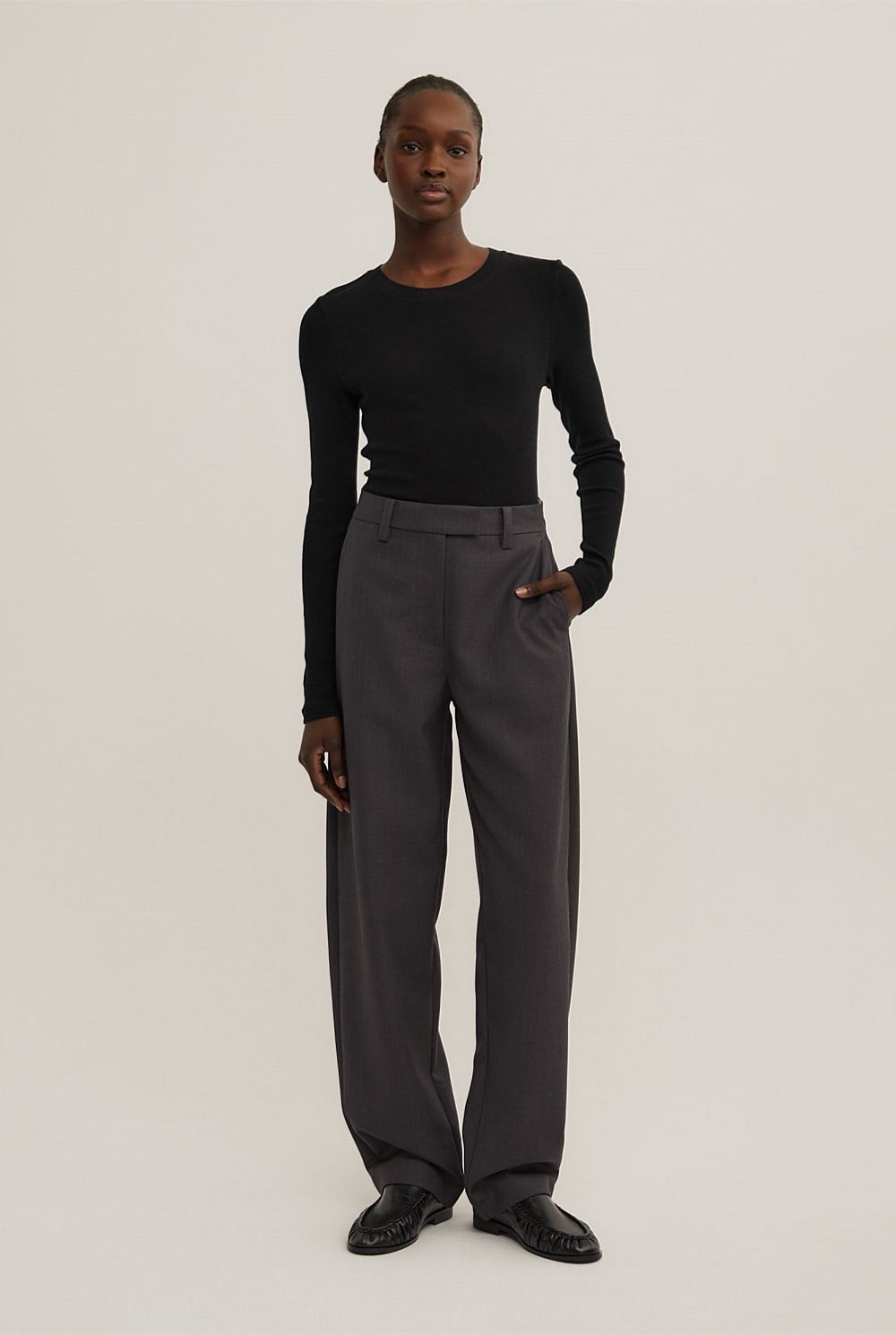 Fine Jersey Long Sleeve Top