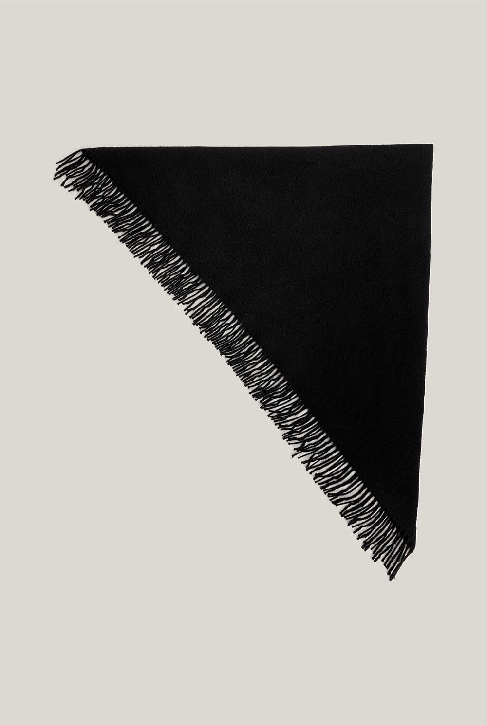 Fringe Triangle Scarf