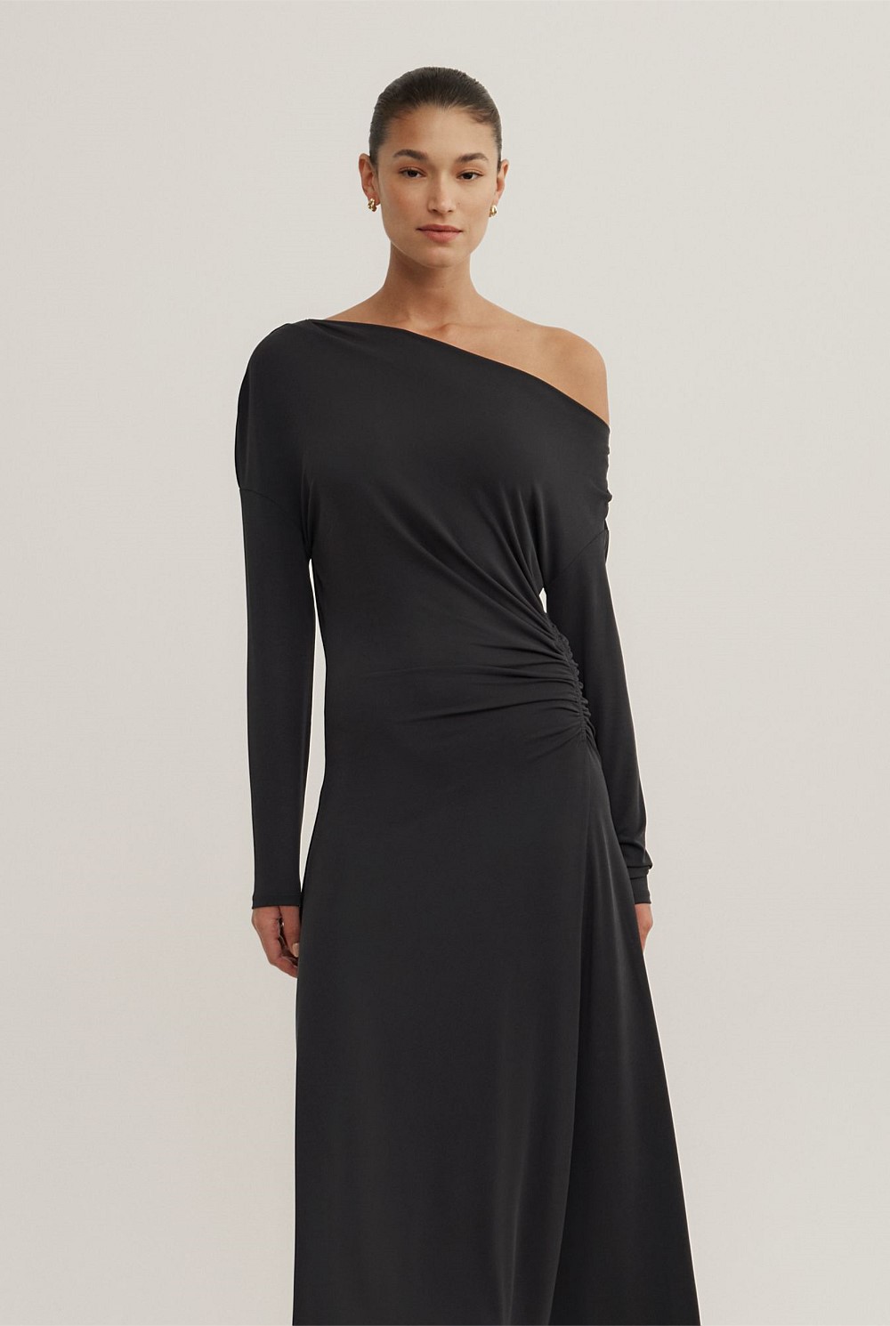 Long Sleeve Off Shoulder Dress