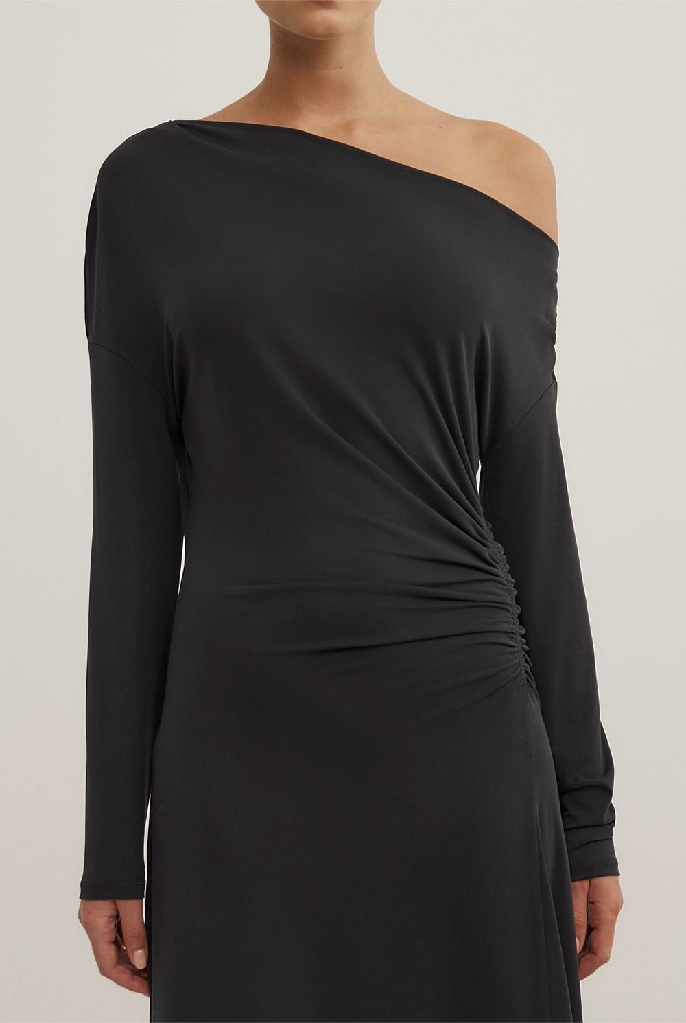 Long Sleeve Off Shoulder Dress