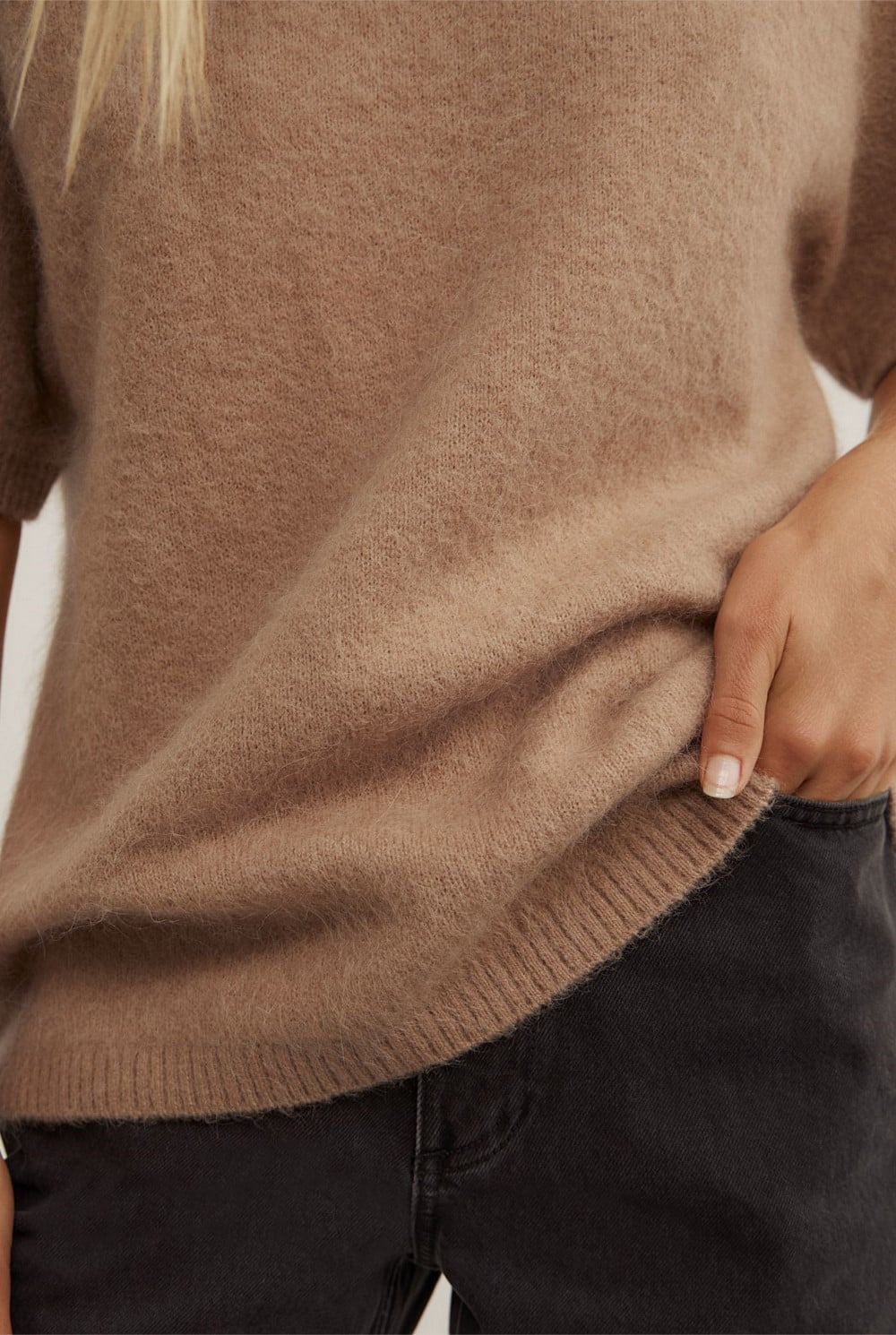 Oversized Fluffy T-Shirt