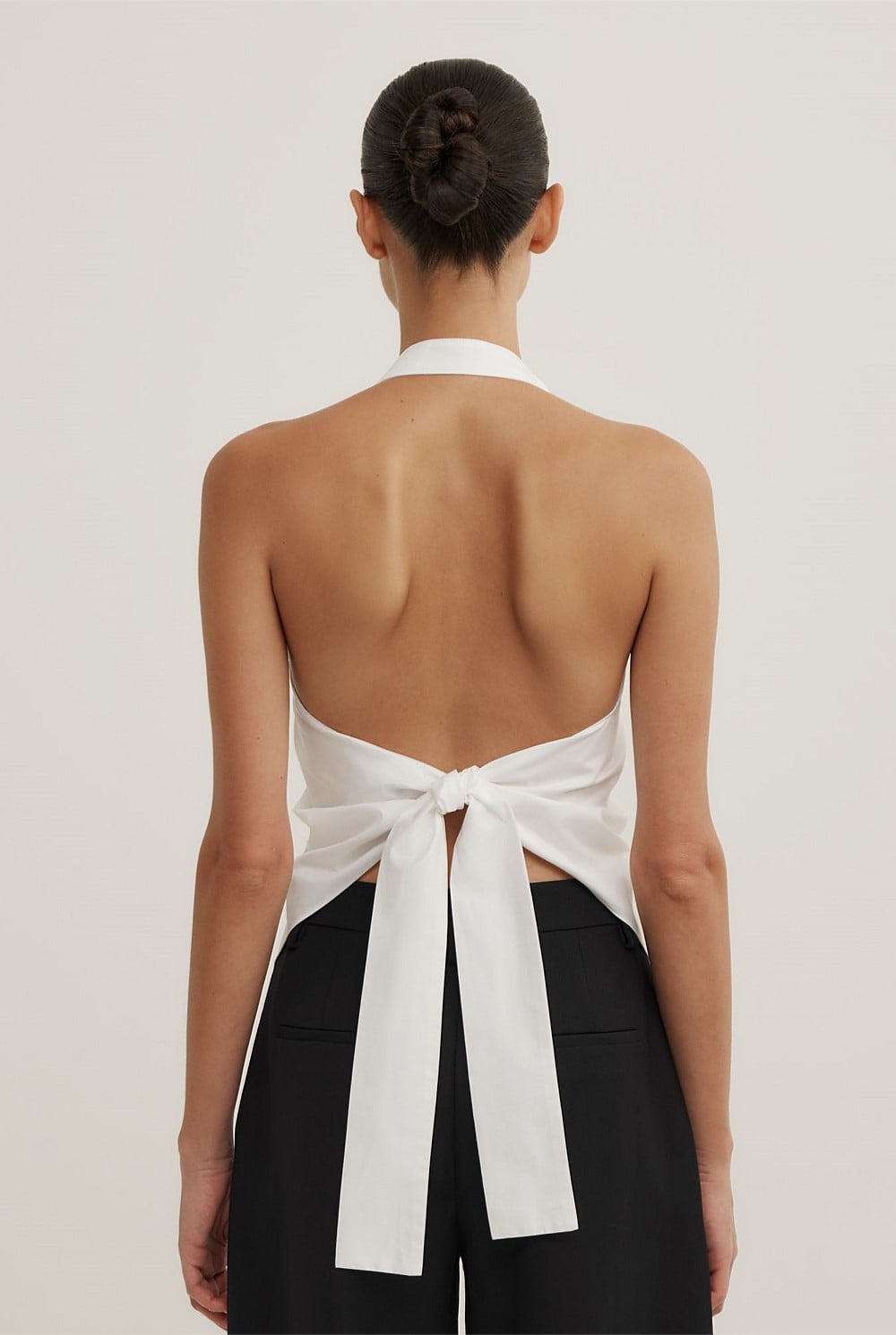 OCRF Halter White Shirt