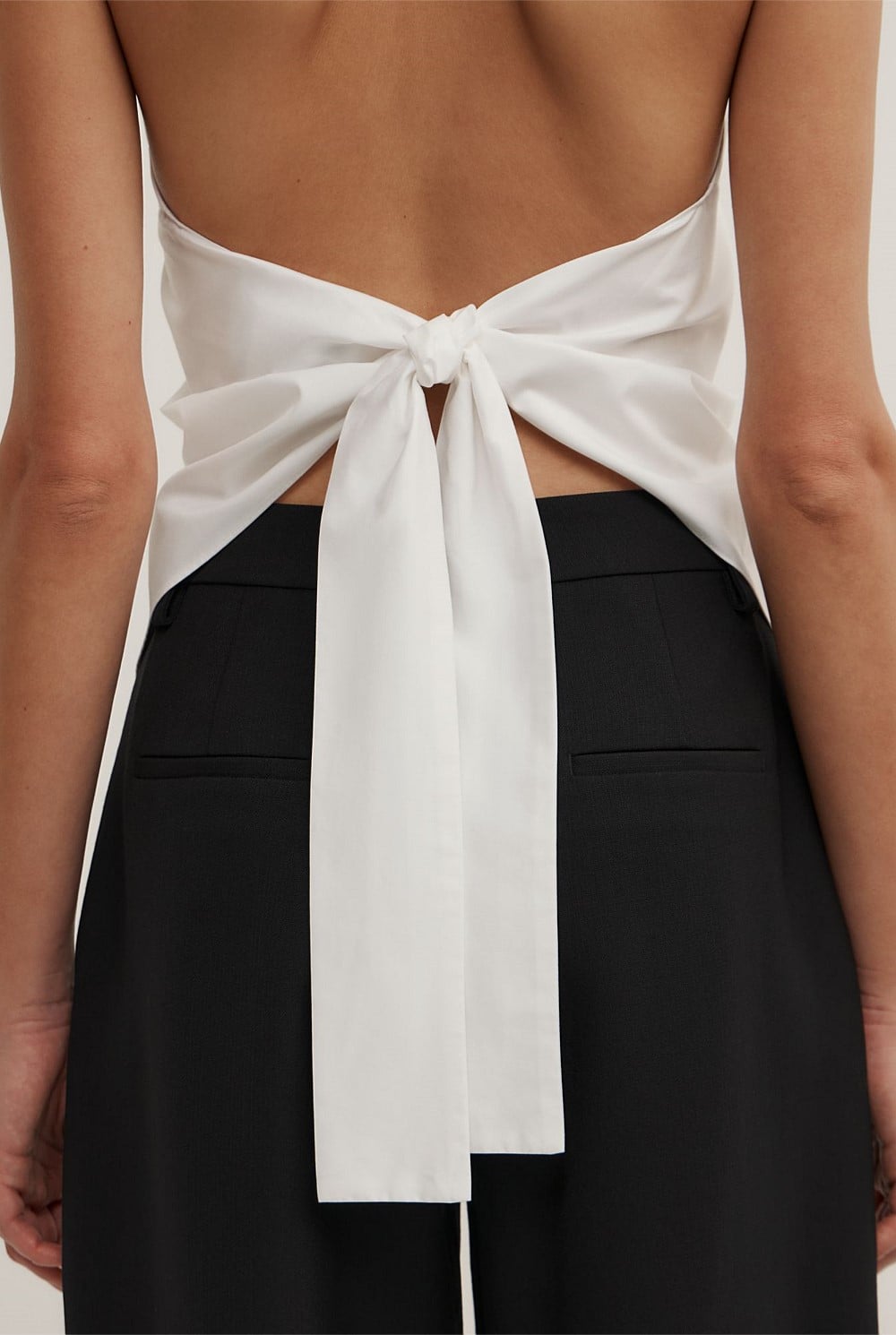 OCRF Halter White Shirt