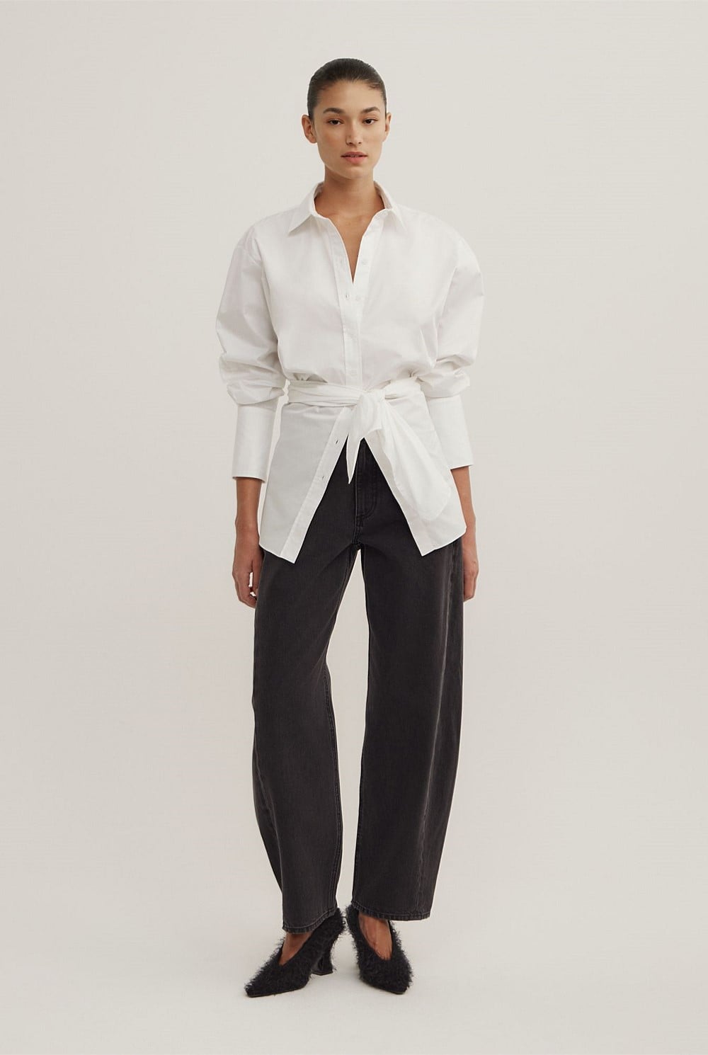 OCRF Longline White Shirt