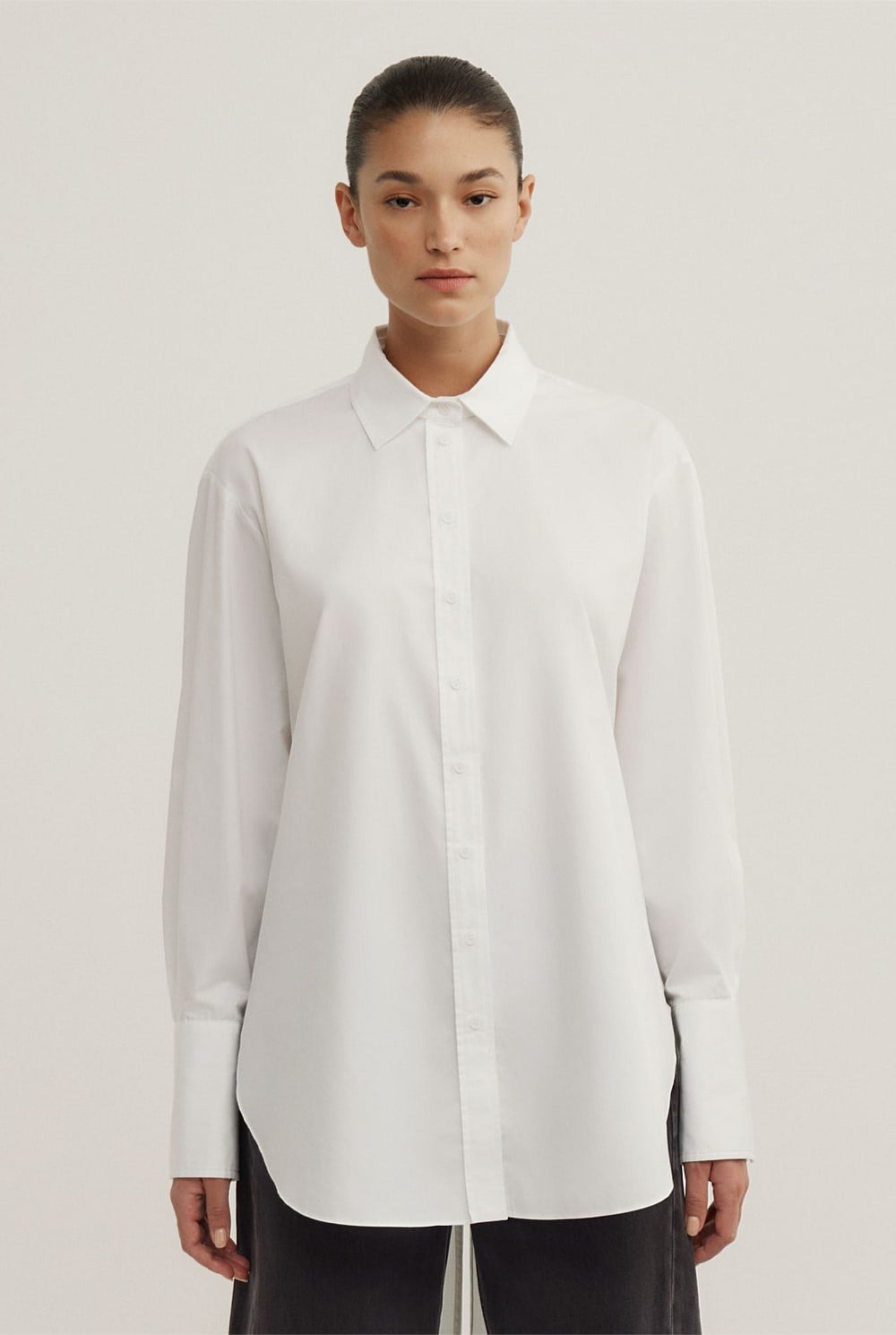 OCRF Longline White Shirt