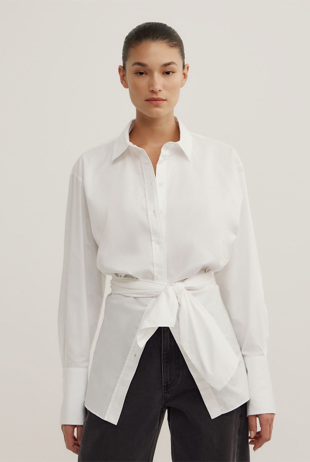 OCRF Longline White Shirt