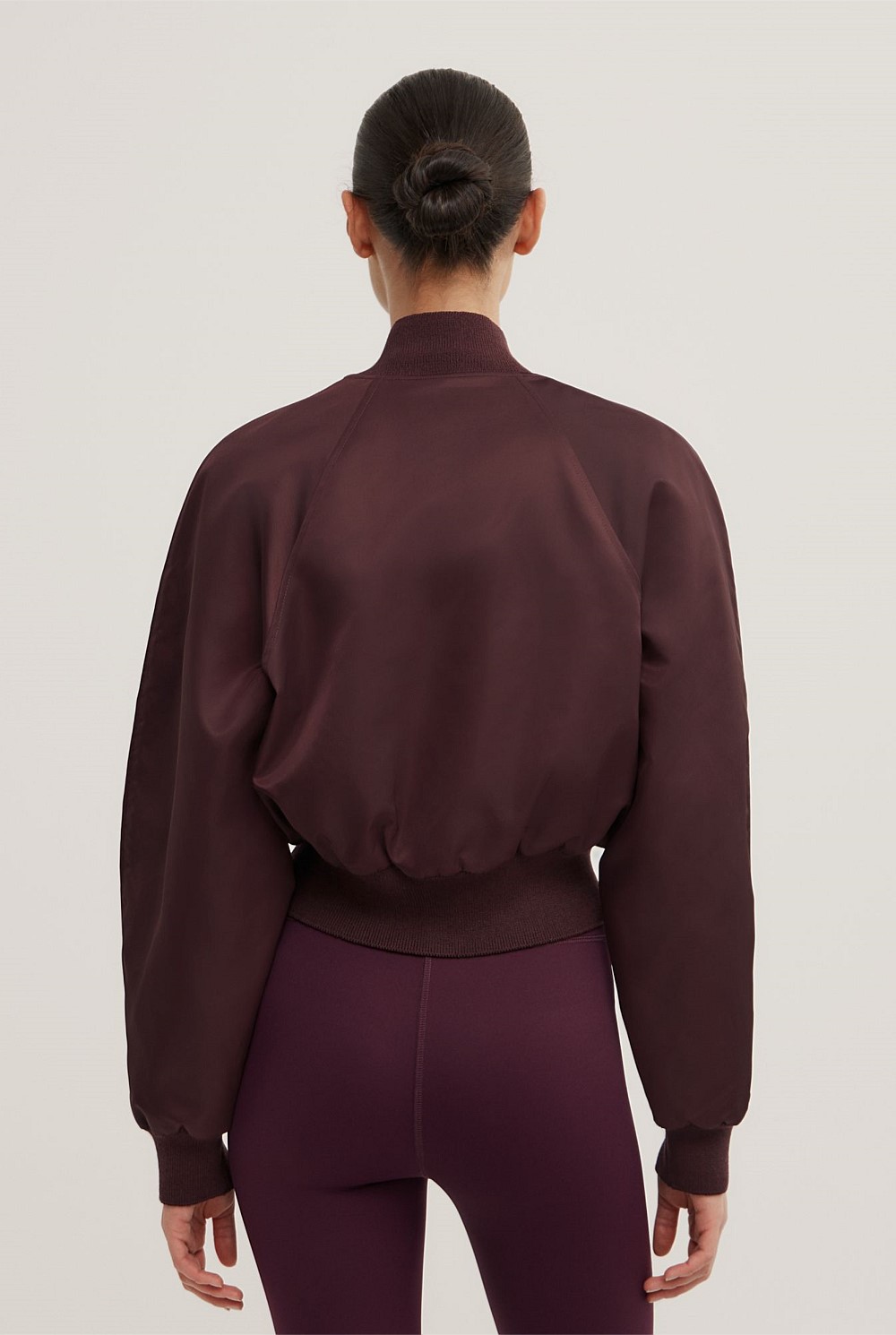 Nylon Bomber Jacket