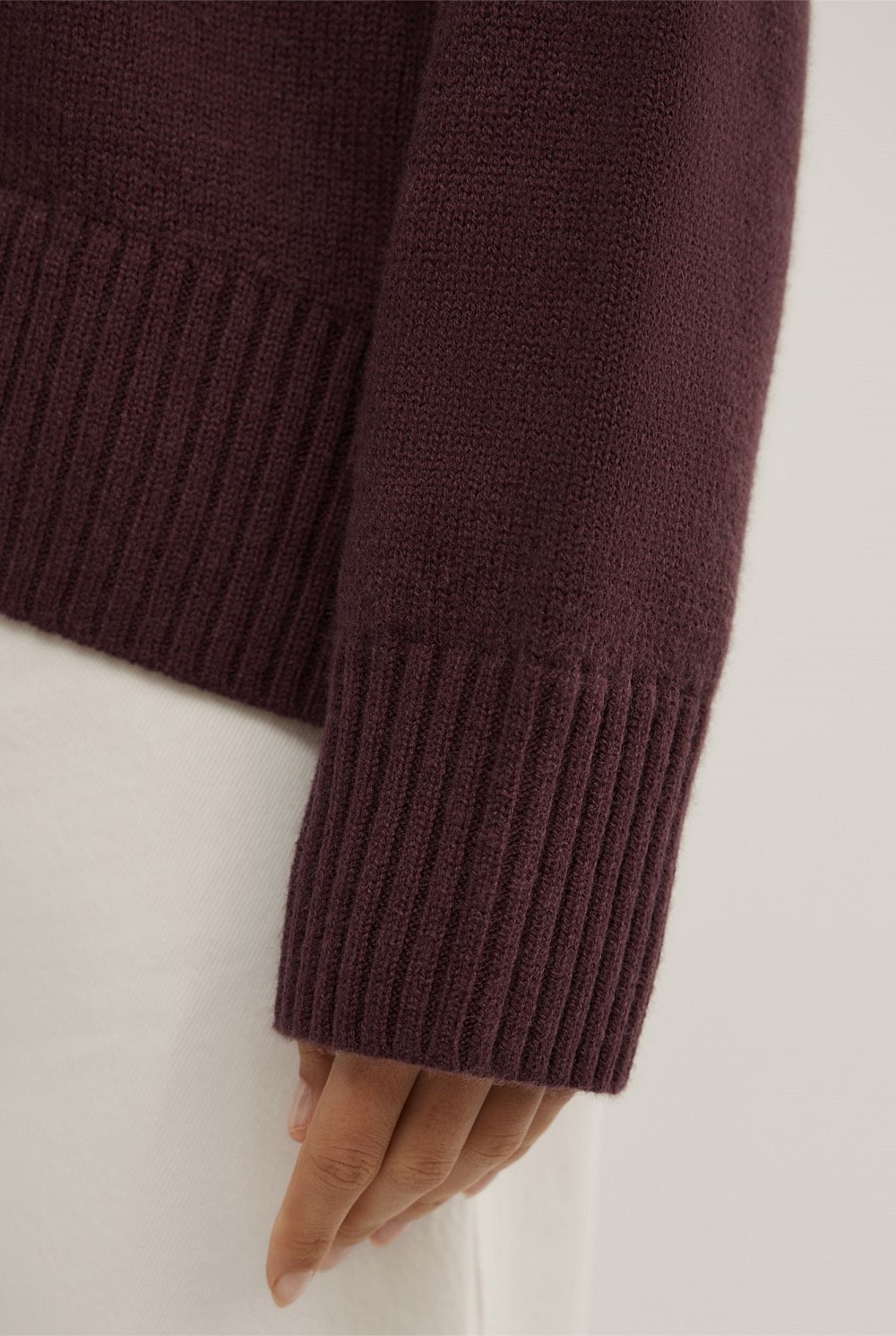 High Neck Knit