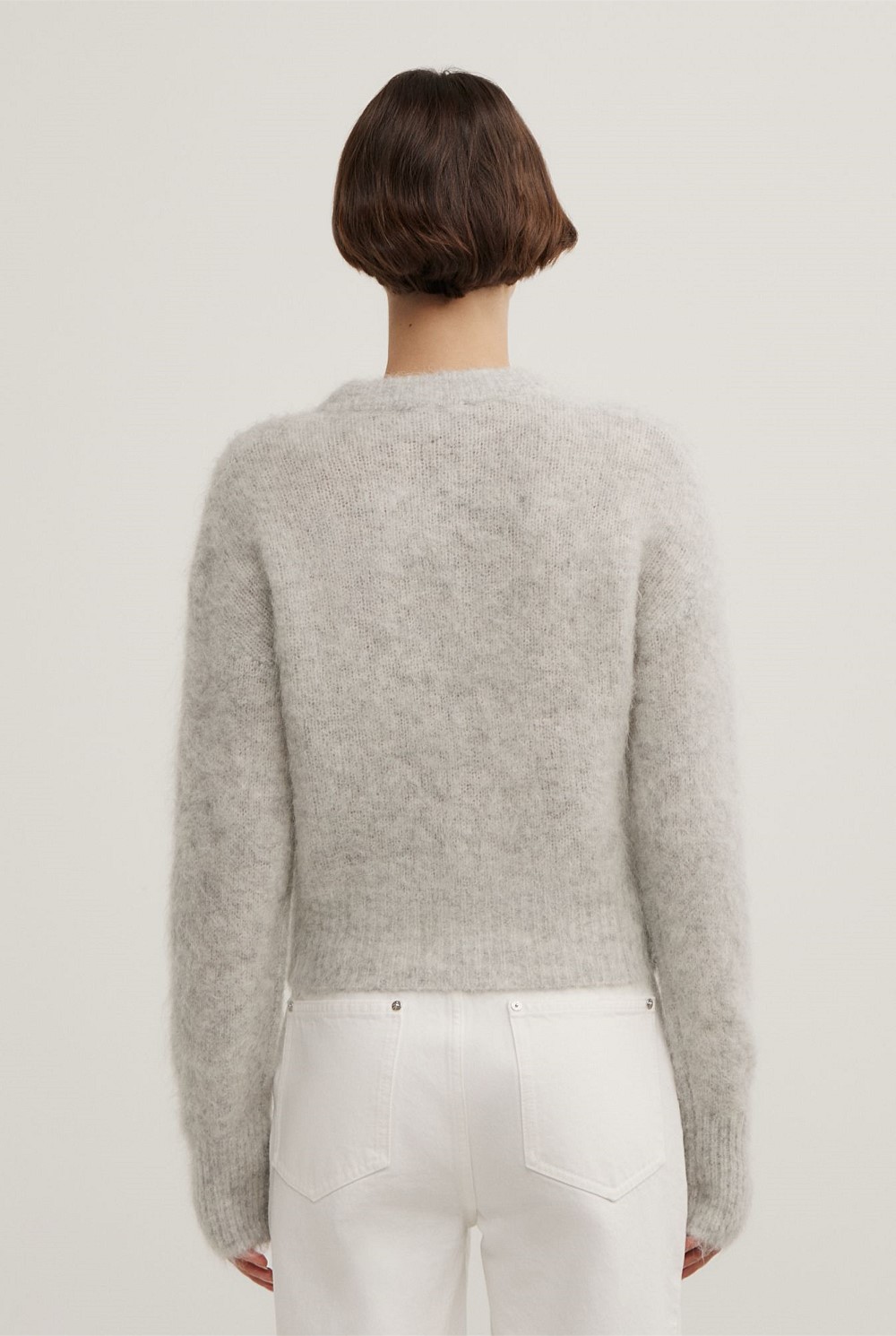 Fluffy Crew Cardigan
