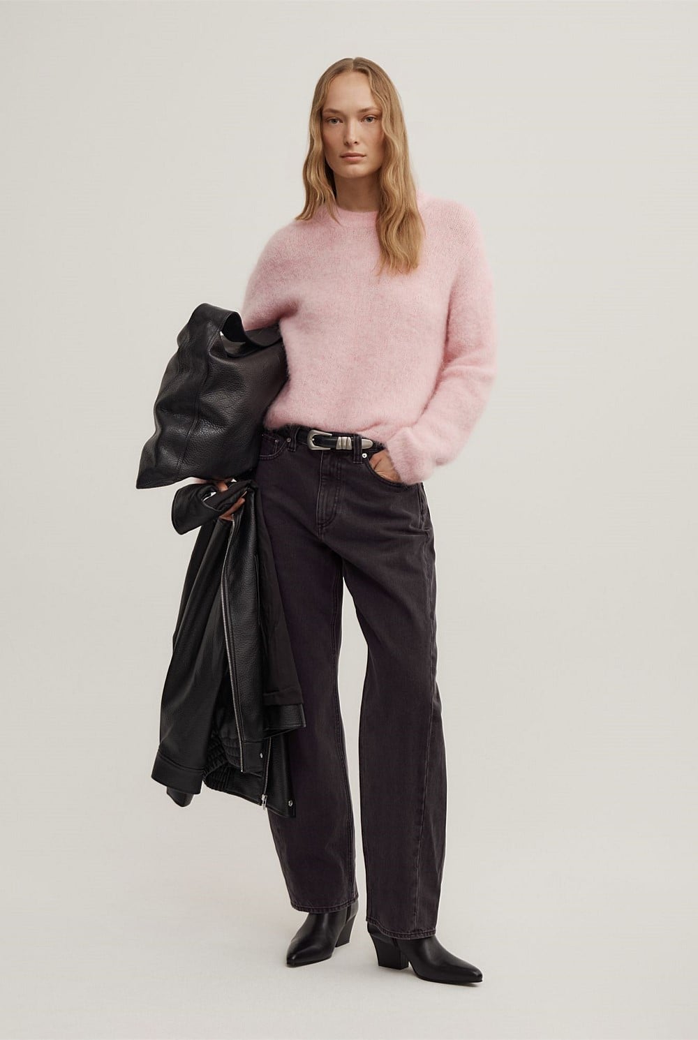 Fluffy Crew Knit