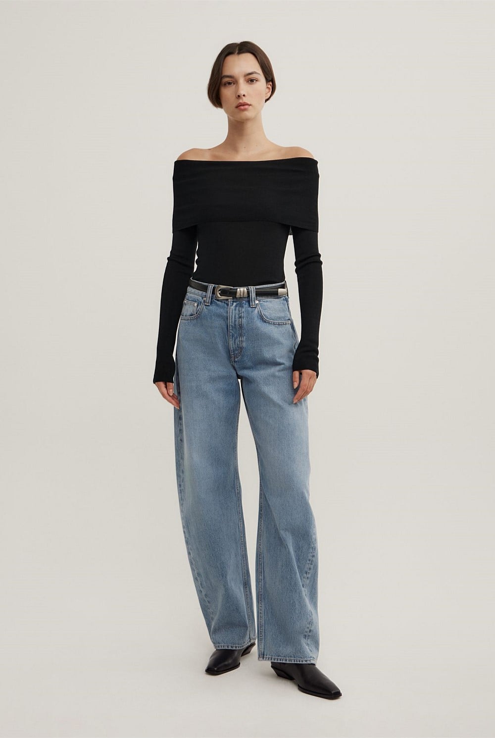 Fold Over Knit