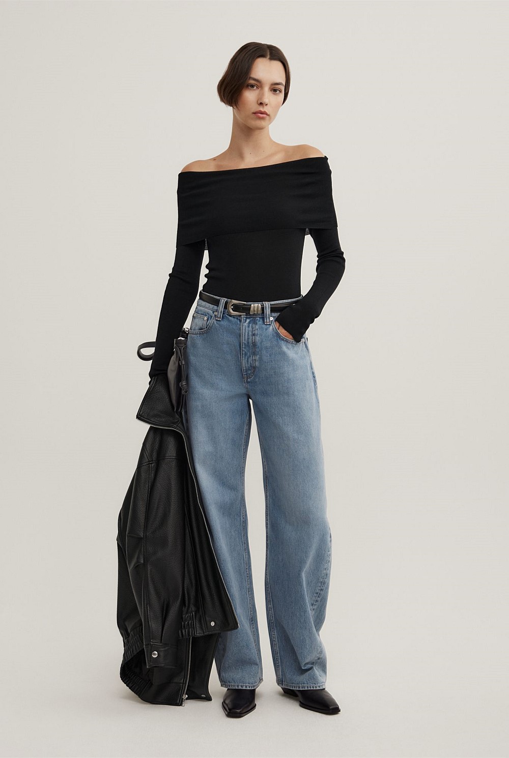 Fold Over Knit