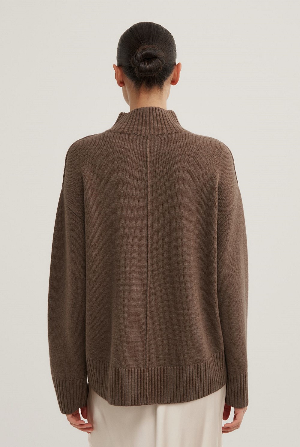 High Neck Knit