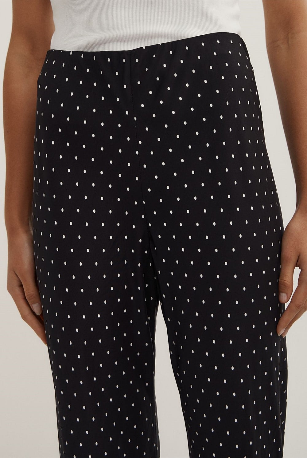 Bias Twill Pants