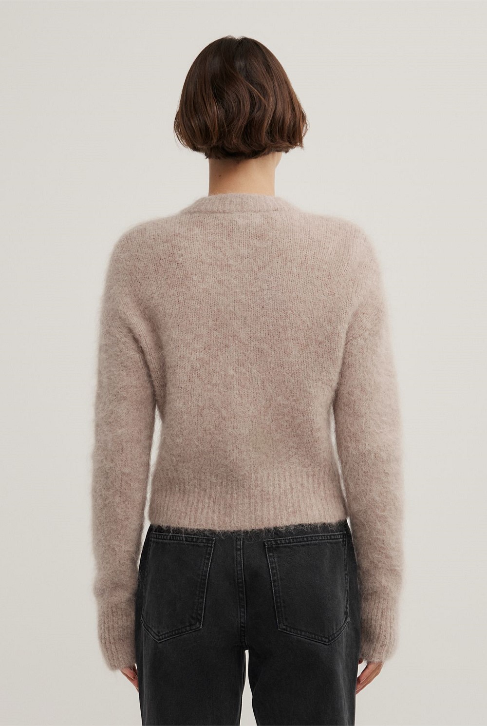 Fluffy Crew Cardigan