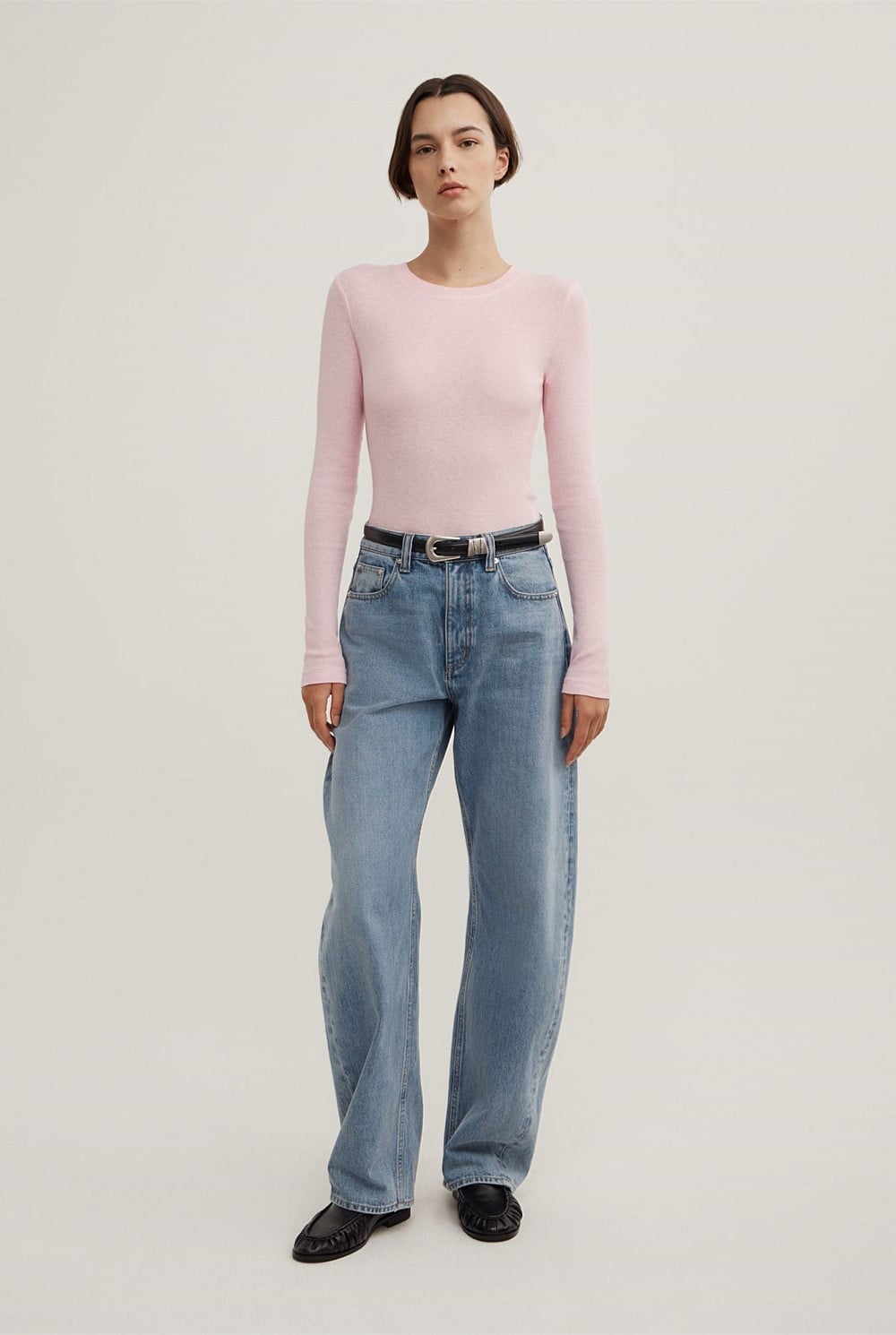 Fine Jersey Long Sleeve Top