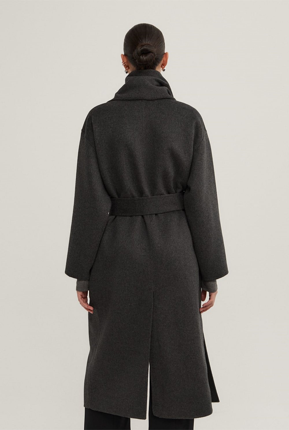 Long Scarf Coat