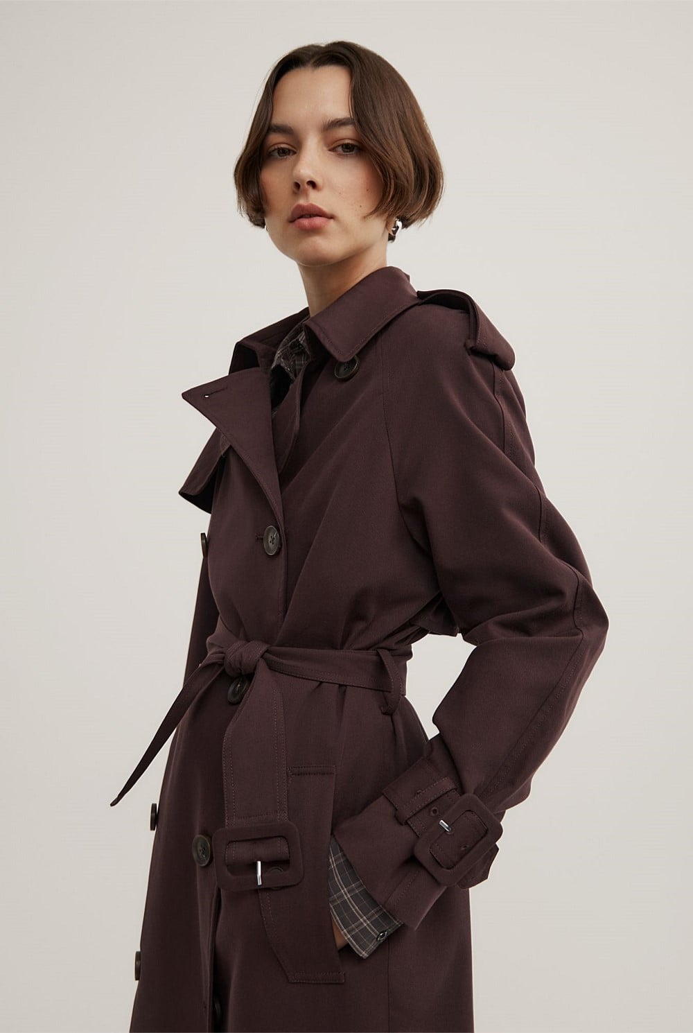 Longline Trench Coat