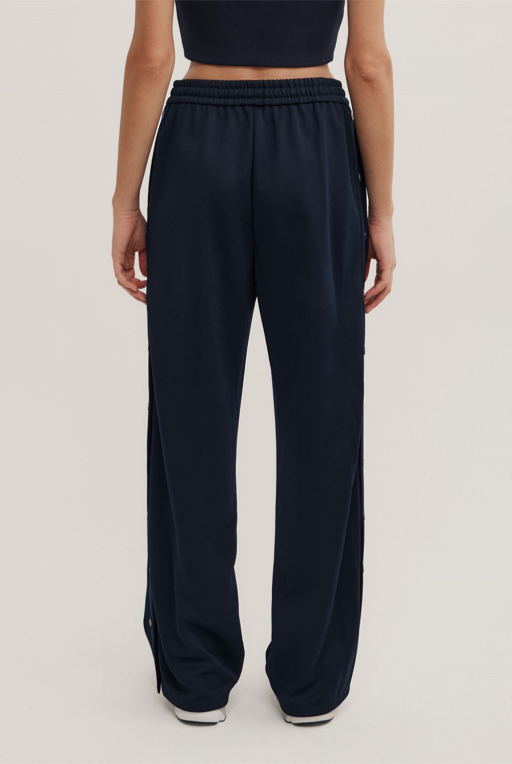 Side Snap Track Pants