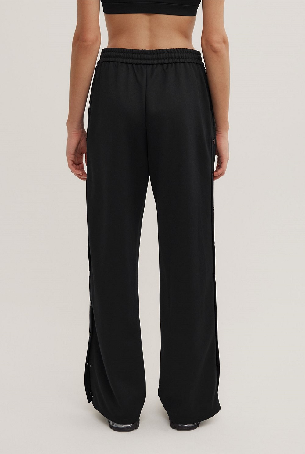 Side Snap Track Pants