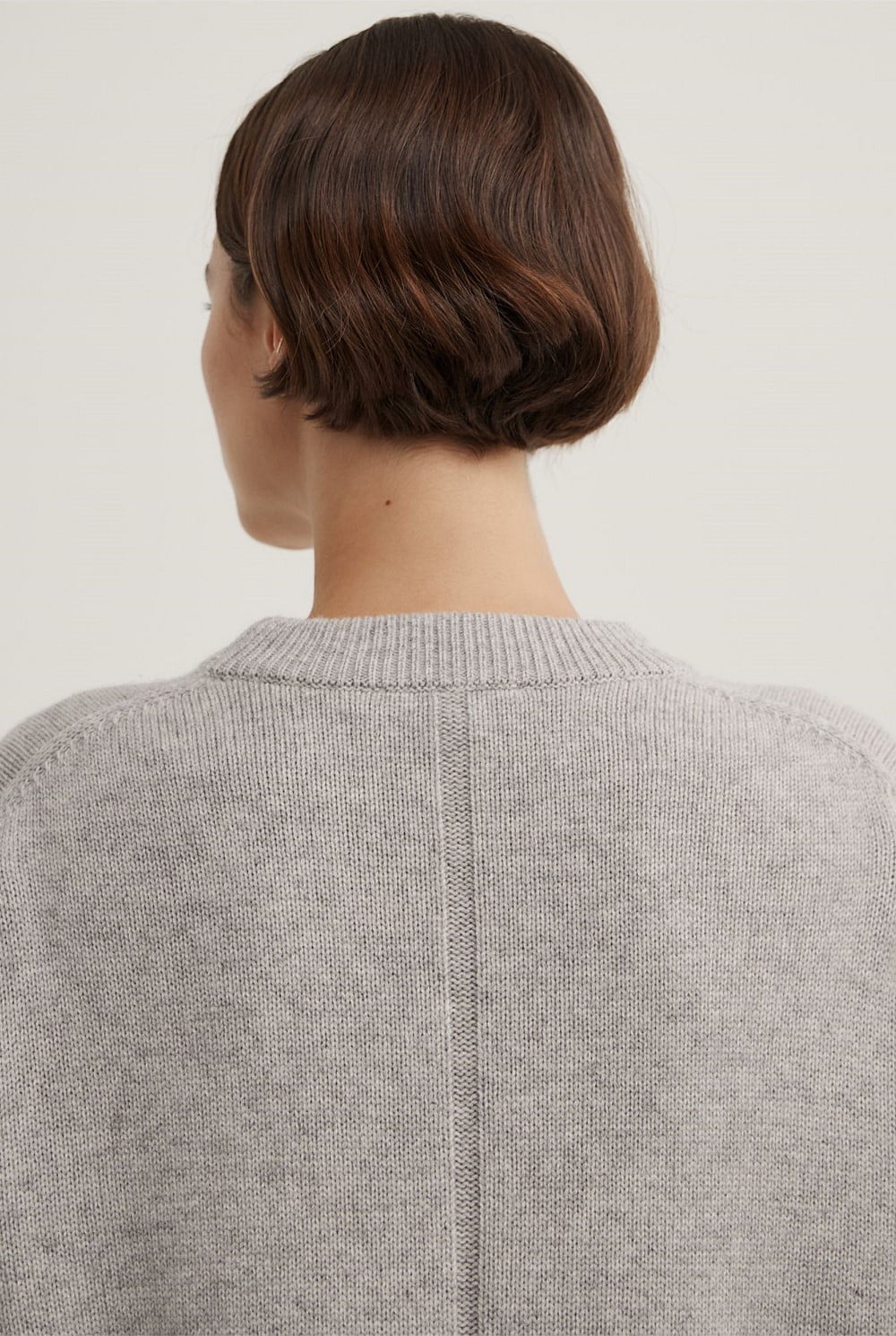 Relaxed Crew Neck Knit