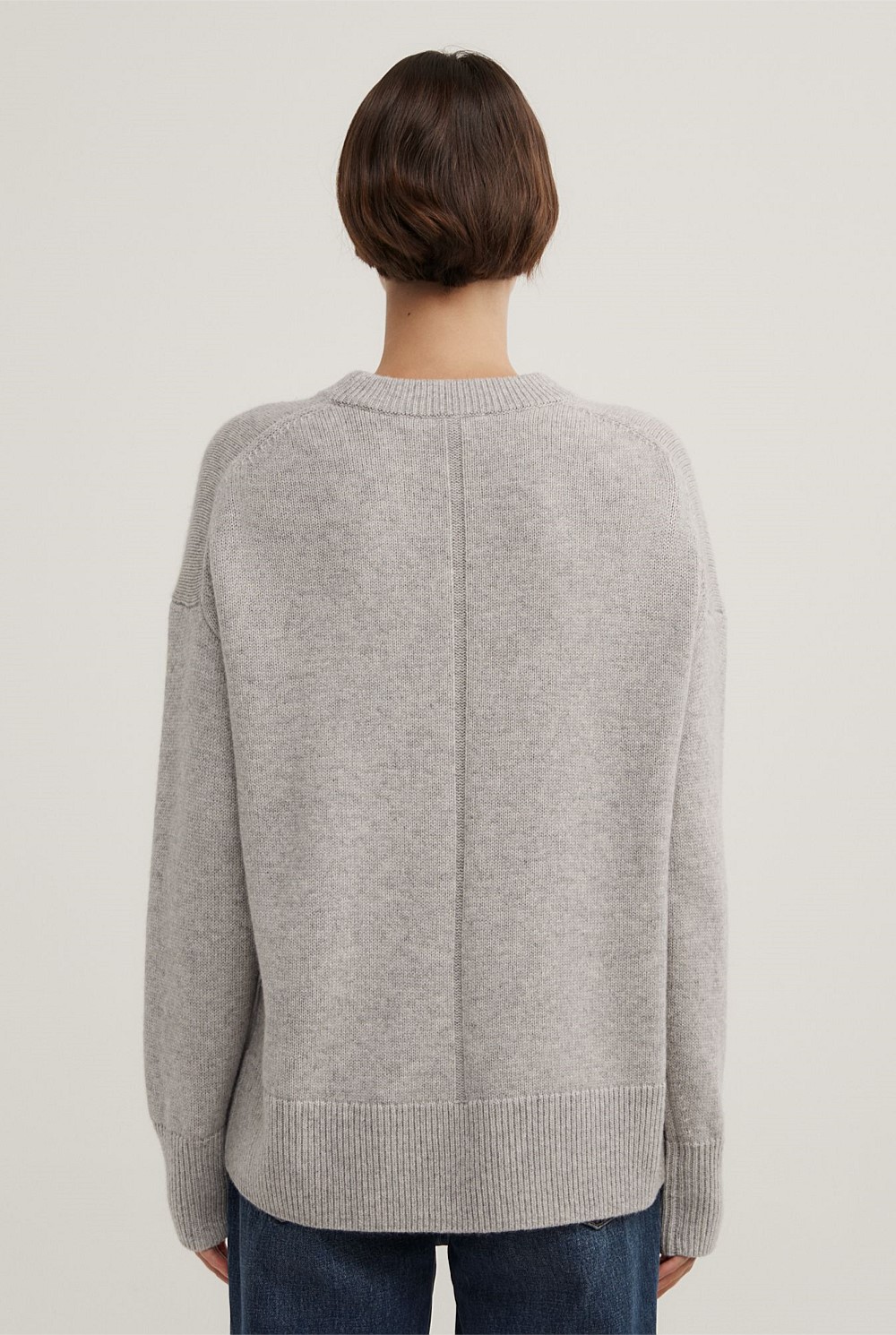 Relaxed Crew Neck Knit