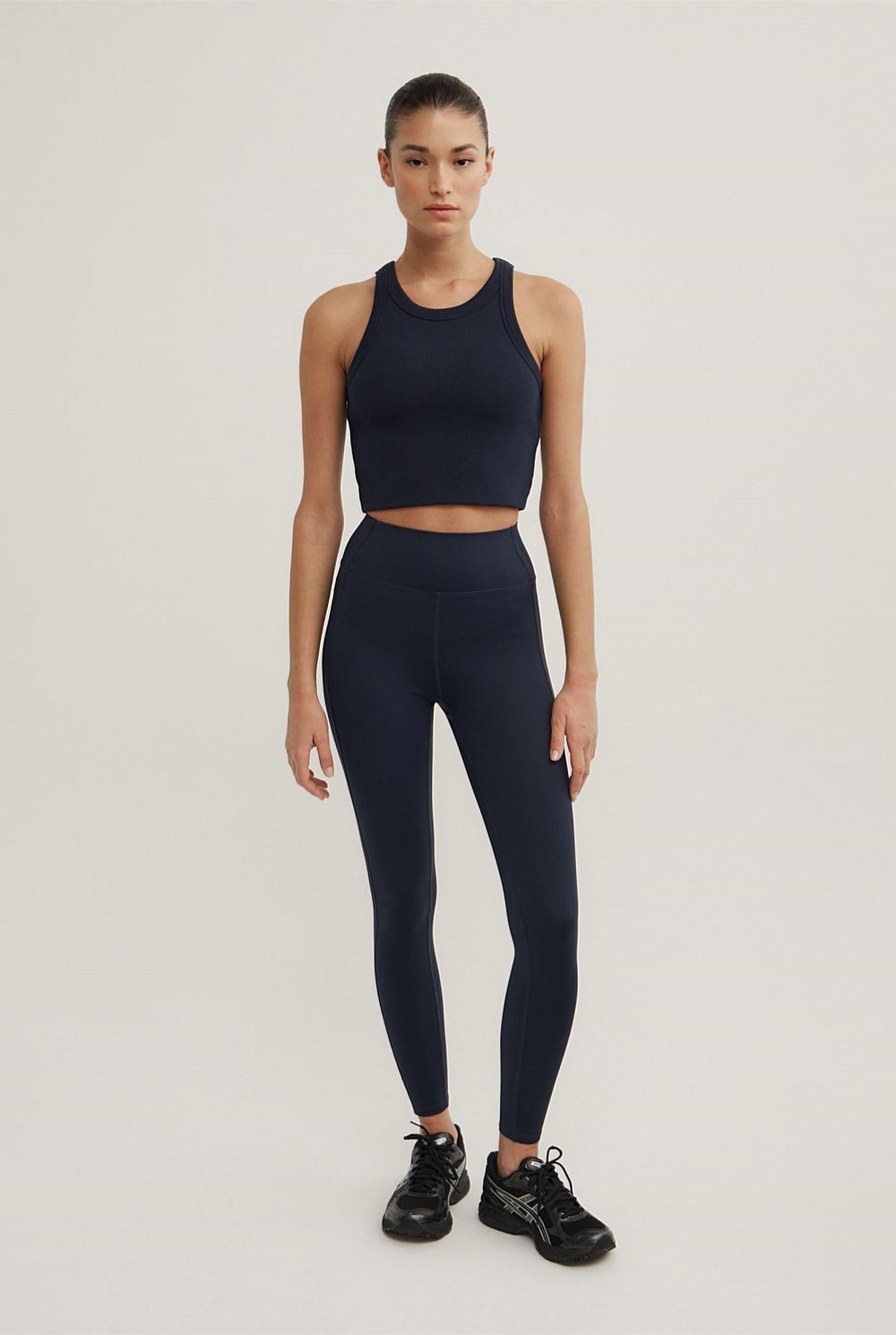Rib Crop Tank Top