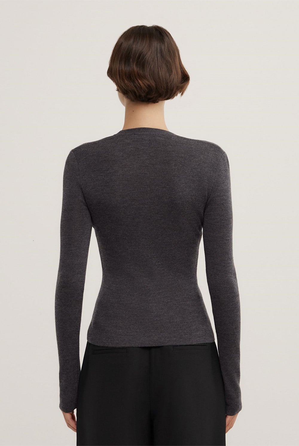 Merino Scoop Knit