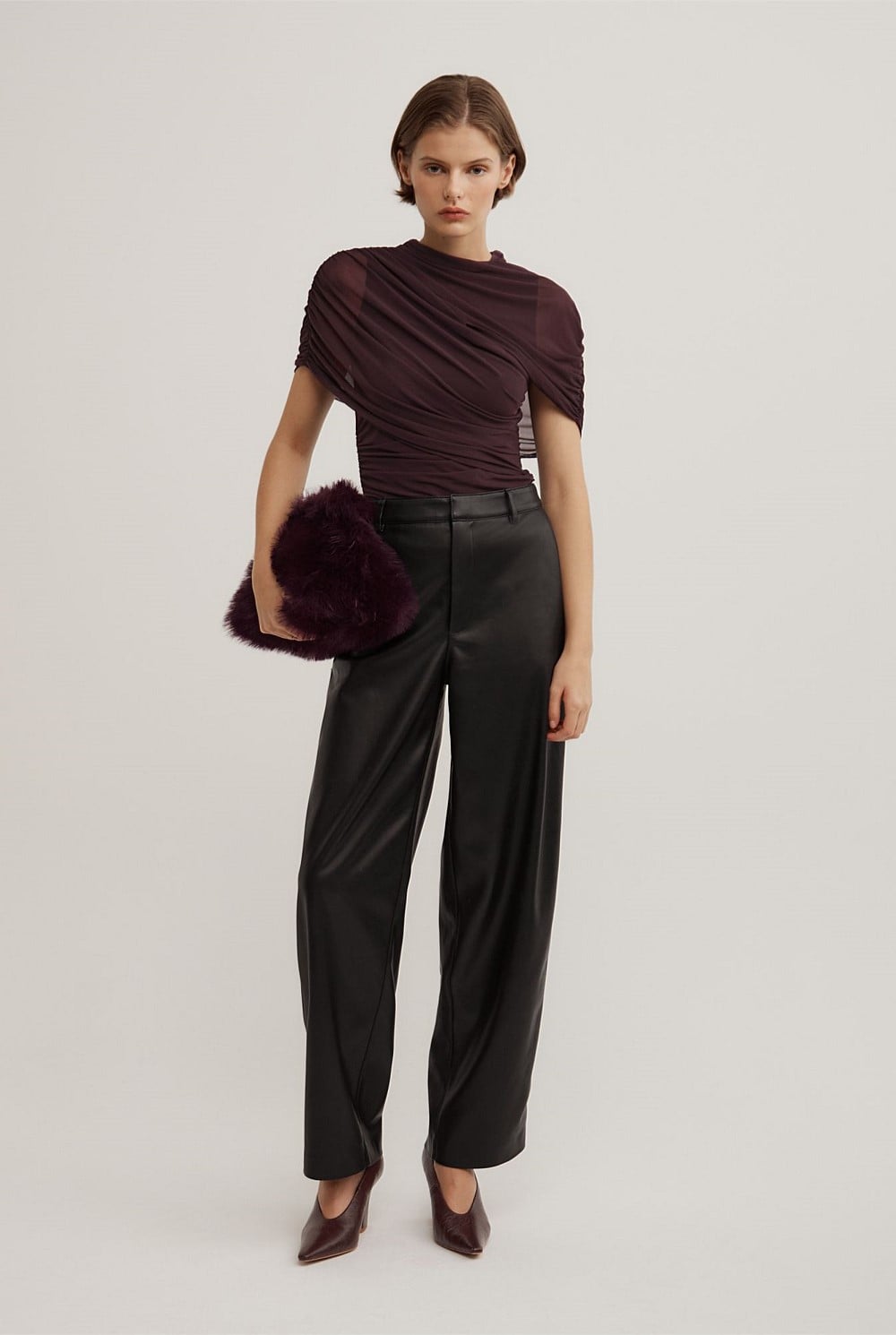 Mesh Cape Top