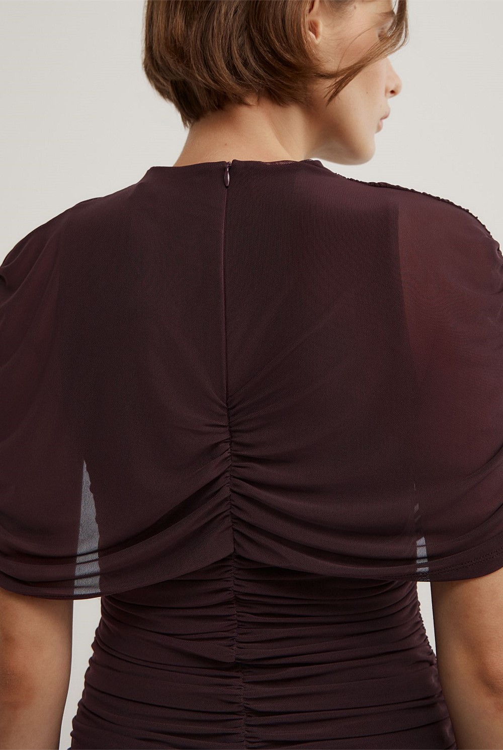 Mesh Cape Top