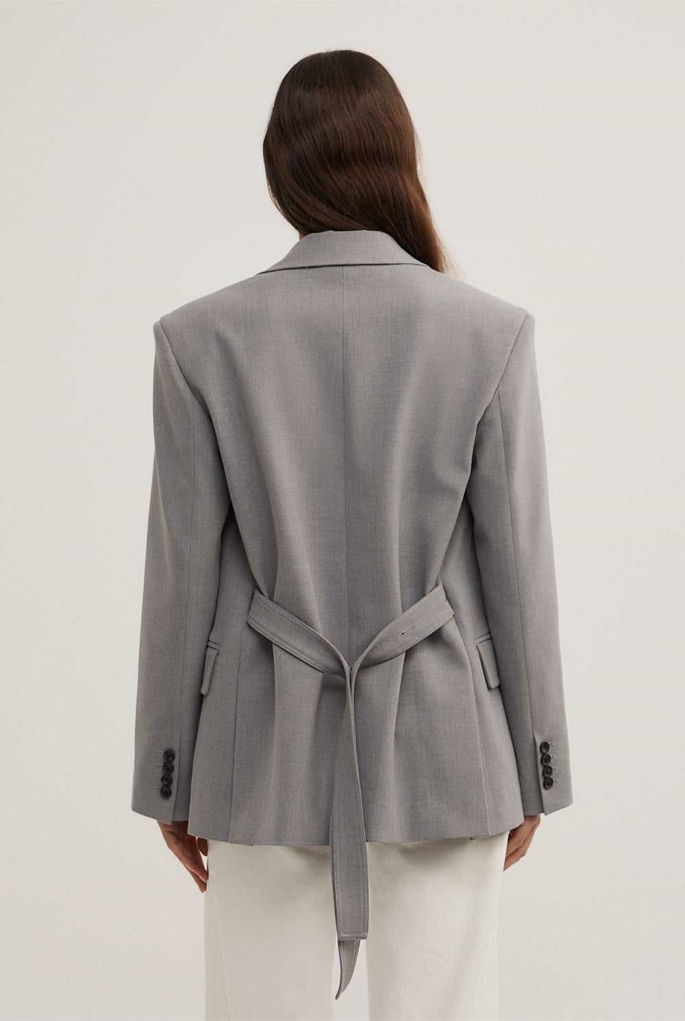 Belted Blazer