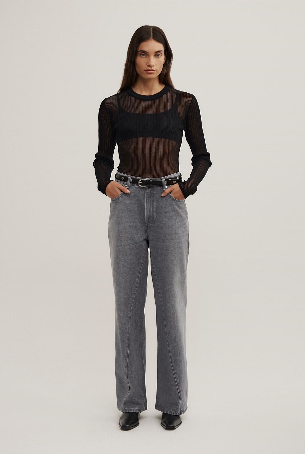 Variegated Rib Knit