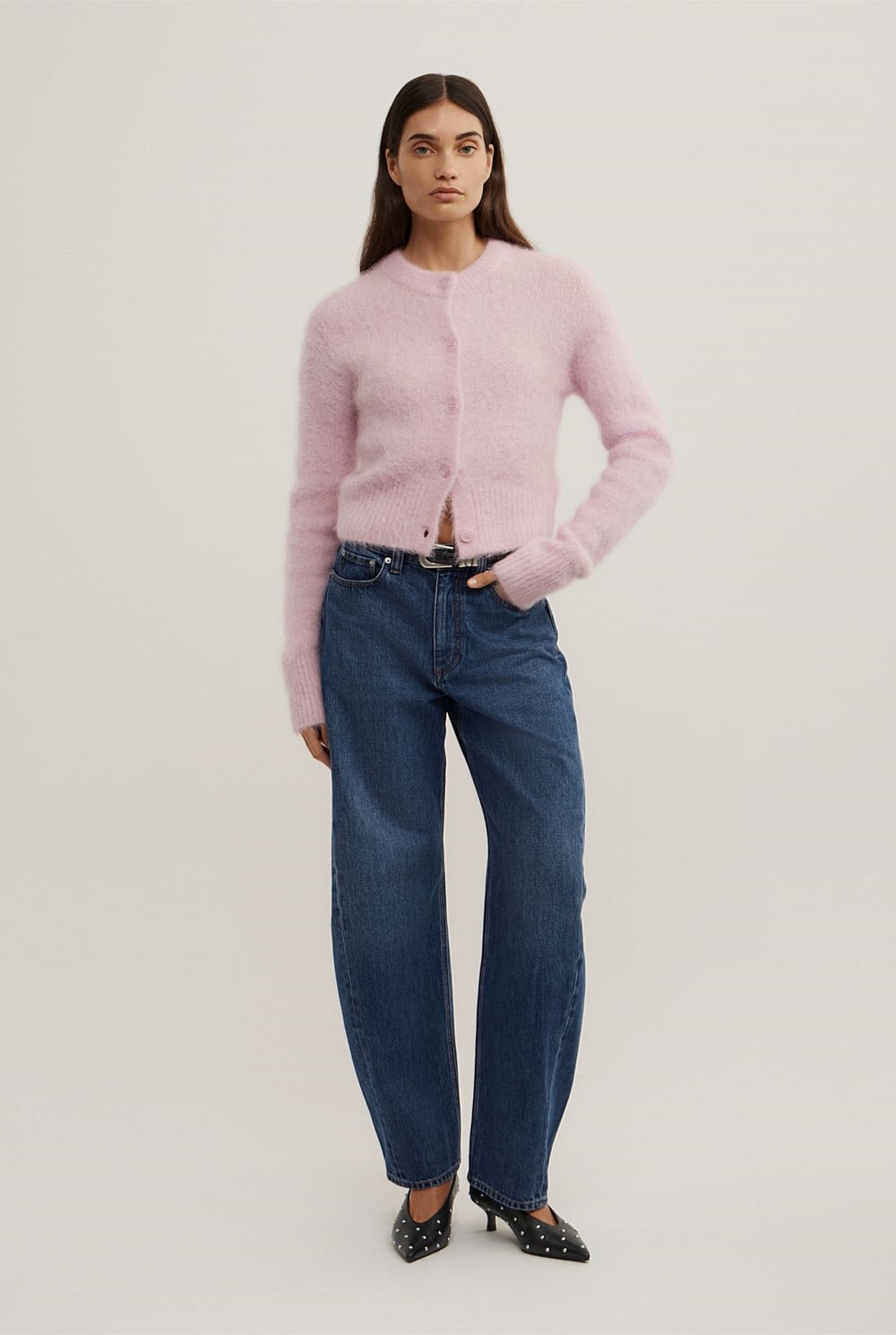 Fluffy Crew Cardigan