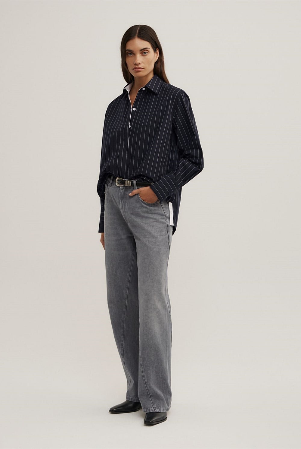 Pinstripe Shirt