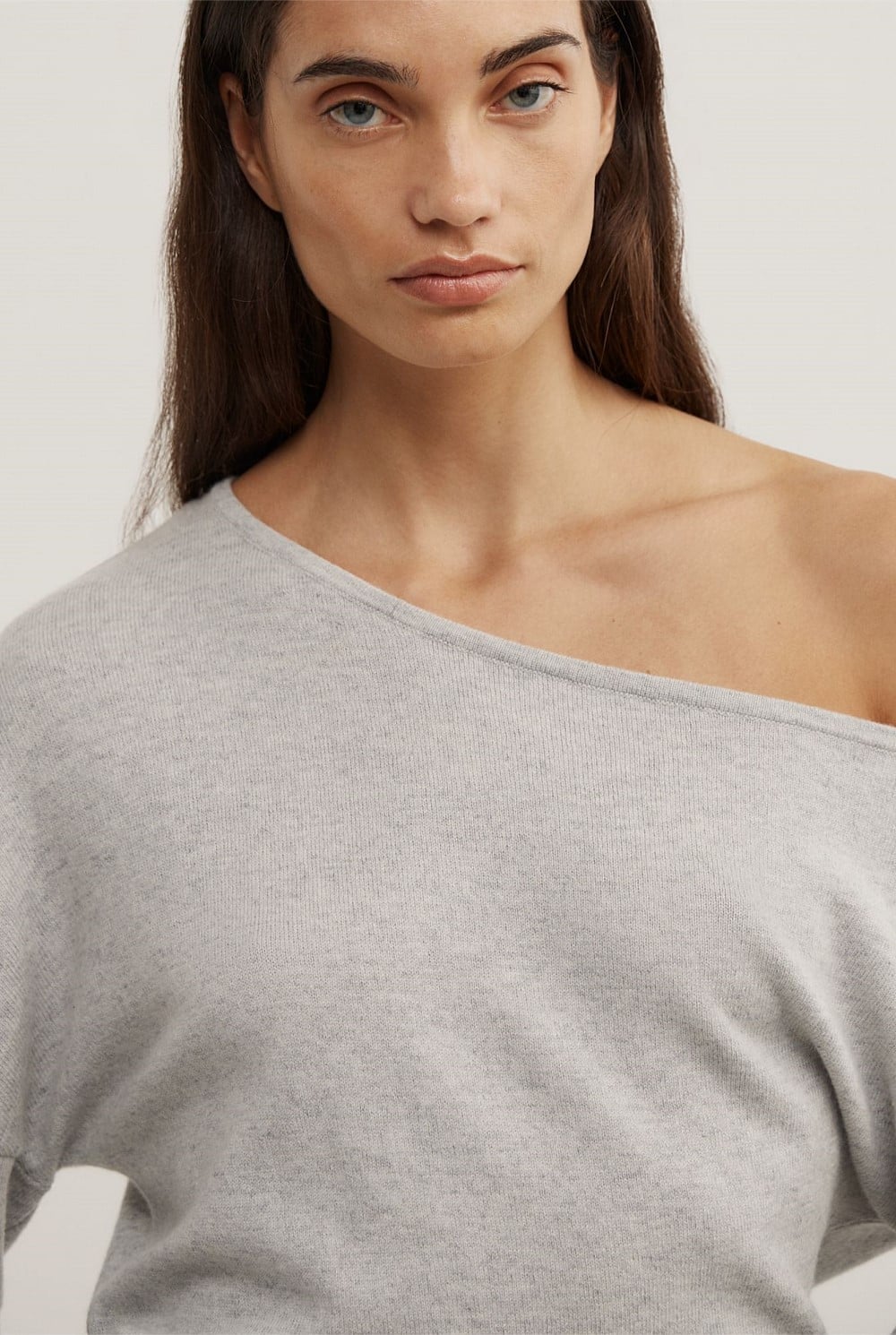 One Shoulder Knit