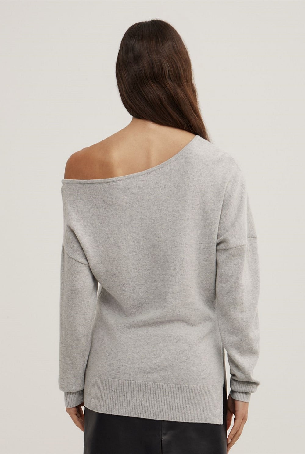One Shoulder Knit