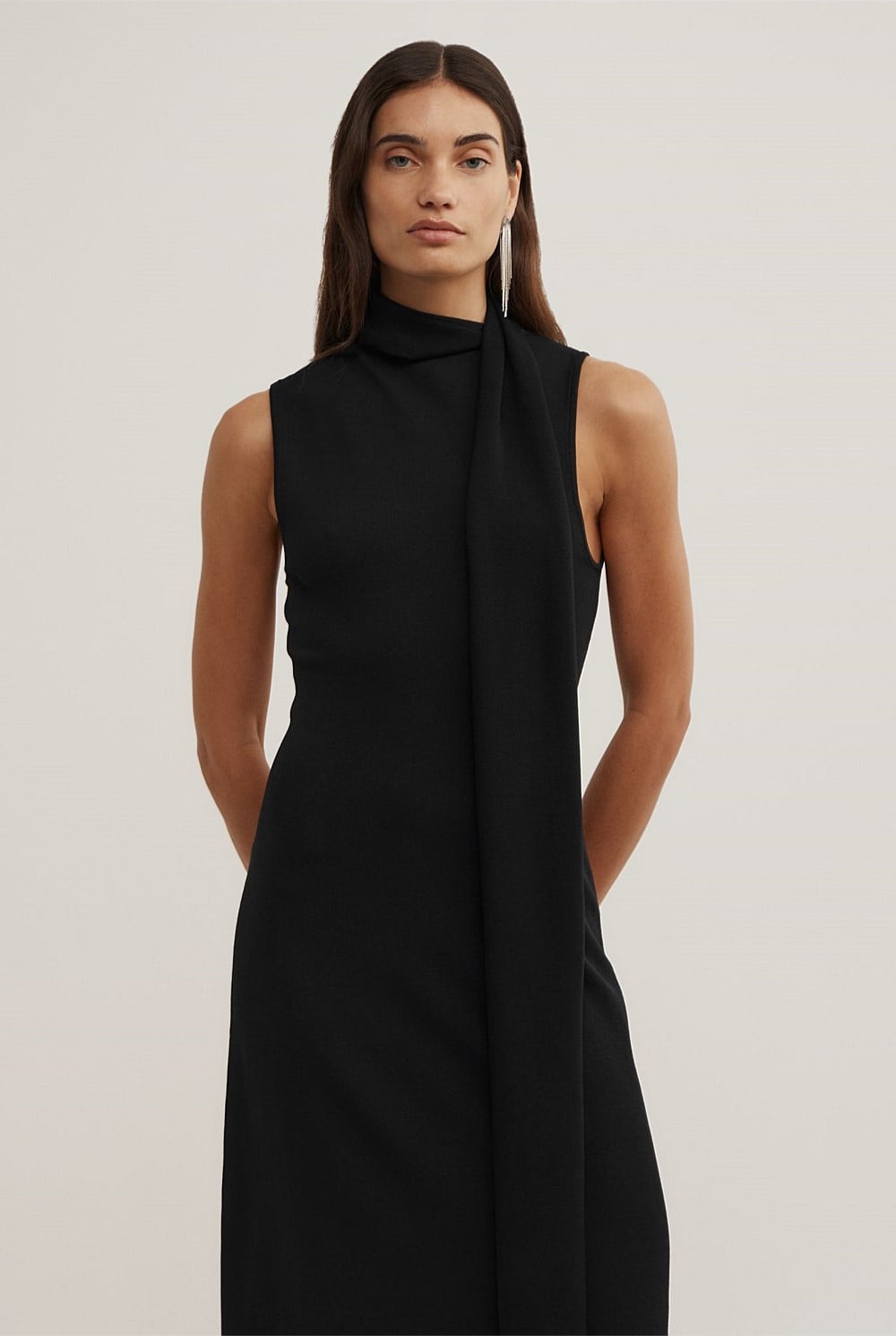 Knit Scarf Dress