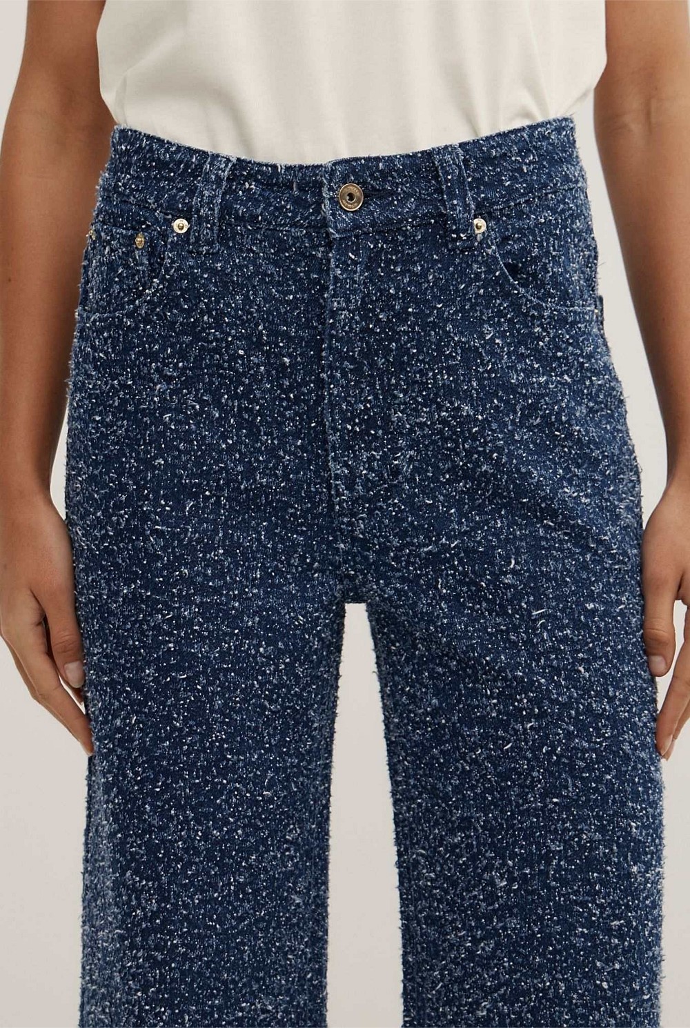 Boucle Denim Jeans