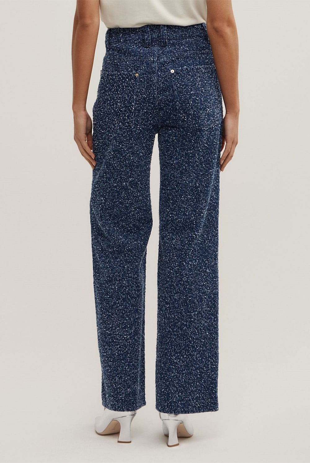 Boucle Denim Jeans