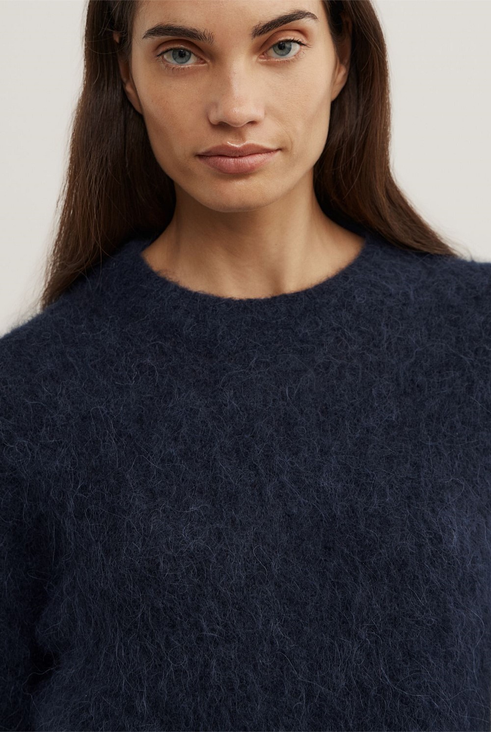Fluffy Crew Knit