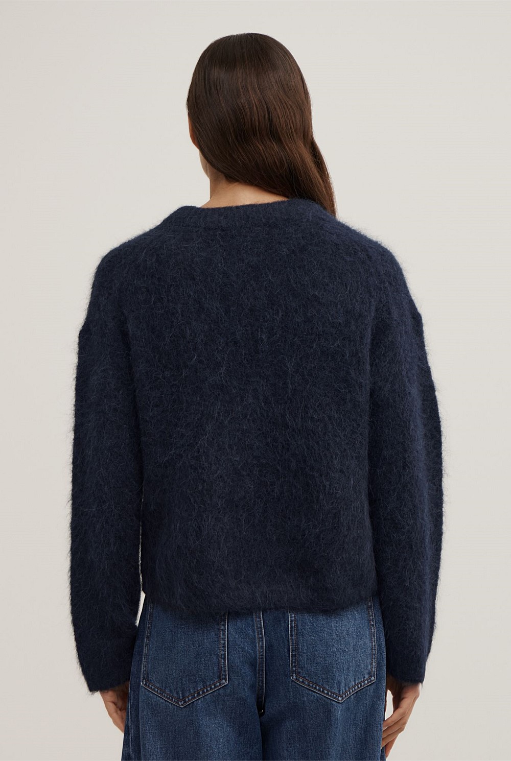 Fluffy Crew Knit