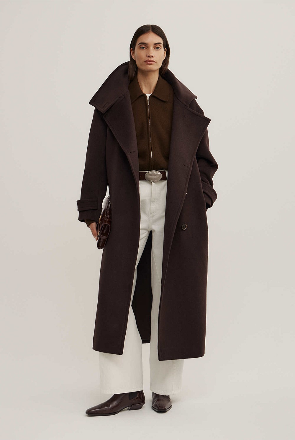 Wool Knit Bomber Jacket